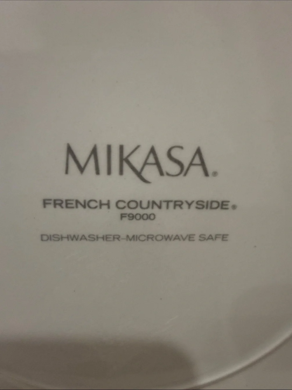 Mikasa French Countryside Ivory Scalloped Ceramic Dinner 12 In Serving Platter